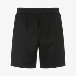 Moschino Kid-Teen-شورت تينز ولادي جيرسي لون أسود | Childrensalon Outlet