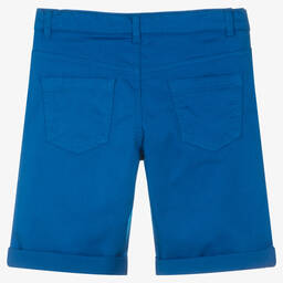 Moschino Кид-Тин-Синие хлопковые шорты | Childrensalon Outlet