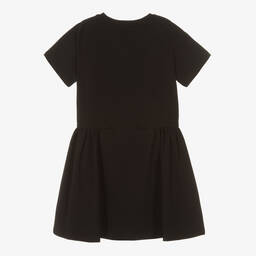 موسكينو Kid-Teen-فستان تينز بناتي قطن جيرسي لون أسود | Childrensalon Outlet