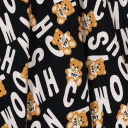 Moschino Кид-Тин-Черно-белое платье для подростков | Childrensalon Outlet