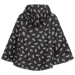 Moschino Kid-Teen-Teen Girls Logo Rain Cape | Childrensalon Outlet