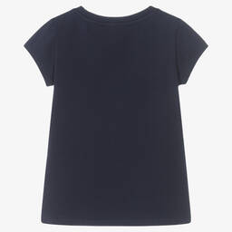 Moschino Кид-Тин-Синяя футболка с медвежонком | Childrensalon Outlet