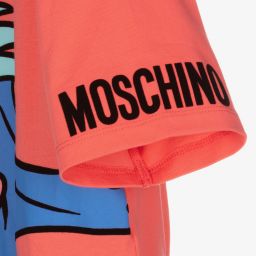 Moschino Kid-Teen-Teen Girls Pink Bear T-Shirt | Childrensalon Outlet