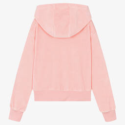 Moschino Kid-Teen-Teen Girls Pink Cotton Teddy Bear Hoodie | Childrensalon Outlet