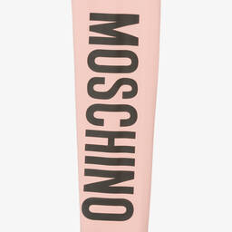 Moschino Кид-Тин-Розовые легинсы для девочек-подростков | Childrensalon Outlet