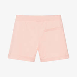 Moschino Kid-Teen-Teen Girls Pink Teddy Logo Shorts | Childrensalon Outlet