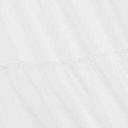 Moschino Kid-Teen-Teen Girls White Cotton Midi Dress | Childrensalon Outlet