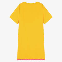 Moschino Кид-Тин-Желтое платье для подростков | Childrensalon Outlet