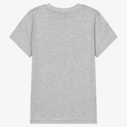 Moschino Кид-Тин-Серая футболка с медвежонком для подростков | Childrensalon Outlet