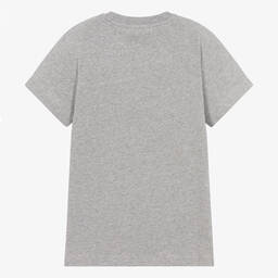 Moschino Kid-Teen-Teen Grey Mountain Teddy Bear T-Shirt | Childrensalon Outlet