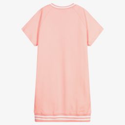 Moschino Кид-Тин-Розовое хлопковое платье для подростков | Childrensalon Outlet