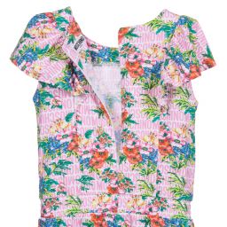 Moschino Kid-Teen-بلاي سوت تينز بناتي قطن جيرسي لون زهري | Childrensalon Outlet