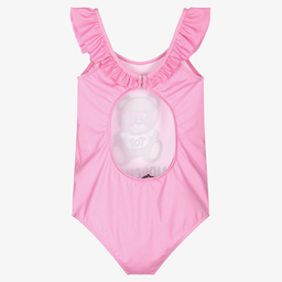 Moschino Кид-Тин-Розовый купальник с оборкой для подростков | Childrensalon Outlet