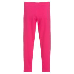 Moschino Kid-Teen-Teen Pink Logo Leggings | Childrensalon Outlet