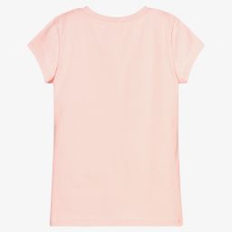 Moschino Kid-Teen-Teen Pink Teddy Bear T-Shirt | Childrensalon Outlet