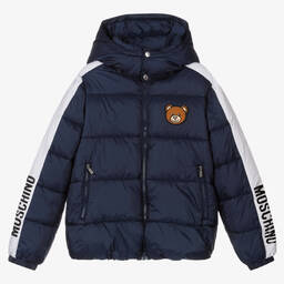 Moschino Kid-Teen-Teen Teddy Bear Puffer Jacket | Childrensalon Outlet