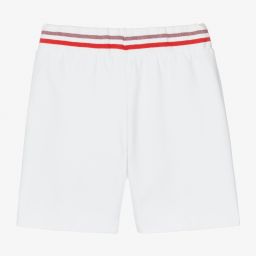 Moschino Кид-Тин-Белые шорты с медвежонком для подростков | Childrensalon Outlet