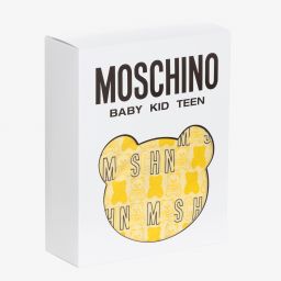 Moschino Малыши-Желтый и белый песочники | Childrensalon Outlet