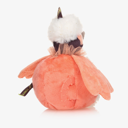 Moulin Roty-Pink Bird Rattle Toy (20cm) | Childrensalon Outlet