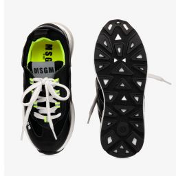 إم إس جي إم-ترينرز جلد وقماش لون أسود | Childrensalon Outlet