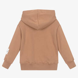 MSGM-توب هودي قطن لون بيج للأولاد | Childrensalon Outlet