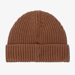 إم إس جي إم-قبعة بيني مزيج صوف بكر لون بيج للأولاد | Childrensalon Outlet