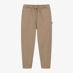 MSGM-Boys Casual Beige Trousers | Childrensalon Outlet
