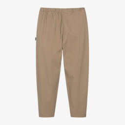 MSGM-Boys Casual Beige Trousers | Childrensalon Outlet