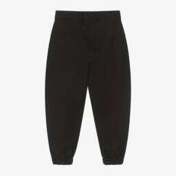 MSGM-Boys Cotton Black Cargo Pants | Childrensalon Outlet