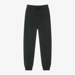 MSGM-Хлопковые брюки для отдыха черного цвета для мальчиков | Childrensalon Outlet