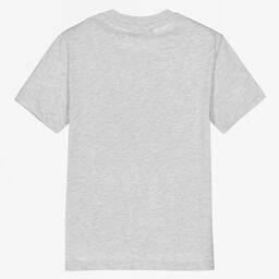 MSGM-Серая хлопковая футболка | Childrensalon Outlet