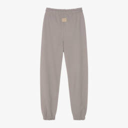 MSGM-Boys Taupe Cotton Lounge Pants | Childrensalon Outlet