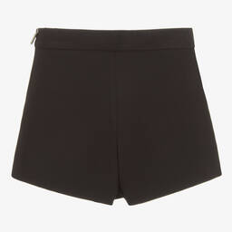 MSGM-Girls Black Jewelled Skort | Childrensalon Outlet