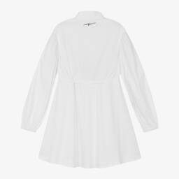 MSGM-فستان بوبلين بأكمام طويلة للبنات | Childrensalon Outlet