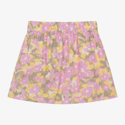 MSGM-تنورة زهرية ومشرقة للبنات | Childrensalon Outlet