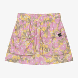 MSGM-تنورة زهرية ومشرقة للبنات | Childrensalon Outlet