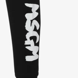 إم إس جي إم-ليقنز قطن لون أسود للبنات | Childrensalon Outlet