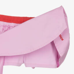 MSGM-تنورة قطنية وردية للبنات جاهزة للدوران | Childrensalon Outlet