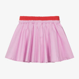 MSGM-تنورة قطنية وردية للبنات جاهزة للدوران | Childrensalon Outlet
