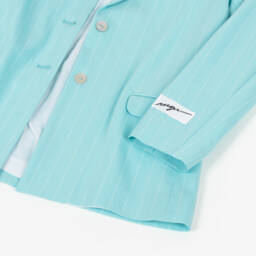 MSGM-Little Ladies Nautical Stripe Jacket | Childrensalon Outlet