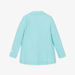 MSGM-Little Ladies Nautical Stripe Jacket | Childrensalon Outlet