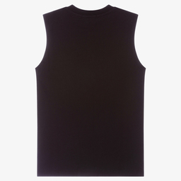 MSGM-Черная майка для подростков | Childrensalon Outlet