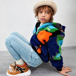 MSGM-Teen Boys  Light Blue Cotton Denim Jeans | Childrensalon Outlet
