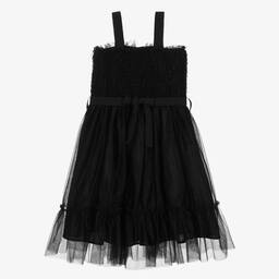 إم إس جي إم-فستان تول لون أسود للمراهقات | Childrensalon Outlet