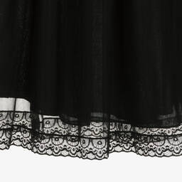 MSGM-Teen Girls Black Tulle Skirt | Childrensalon Outlet