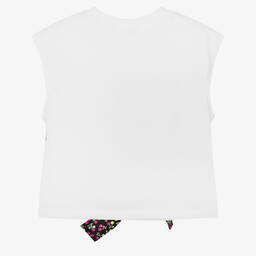 MSGM-Хлопковый топ с микровишнями | Childrensalon Outlet