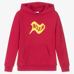 MSGM-Розовая хлопковая худи | Childrensalon Outlet
