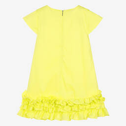 MSGM-Teen Girls Green Cotton Dress | Childrensalon Outlet