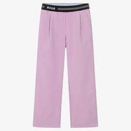 MSGM-Фиолетовые брюки для подростков | Childrensalon Outlet