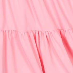 MSGM-Teen Girls Pink Cotton Dress | Childrensalon Outlet